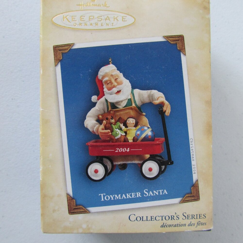 Hallmark Toymaker Santa Keepsake Ornament Collection Series, 2004